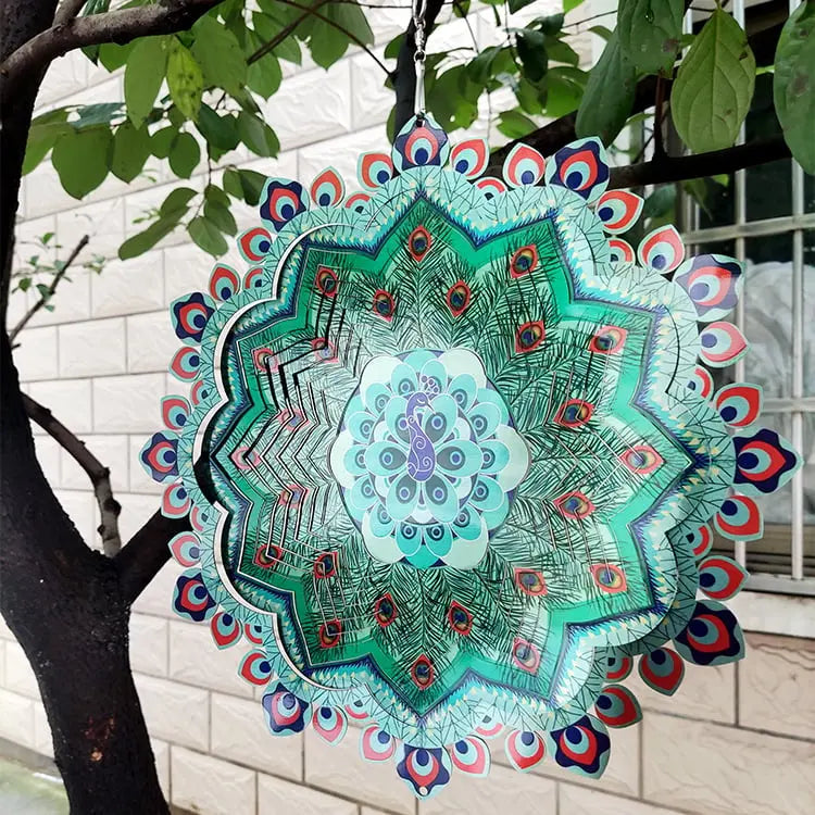 3D Wind Chime for Garden – Mesmerizing Motion & Elegant Outdoor Decor