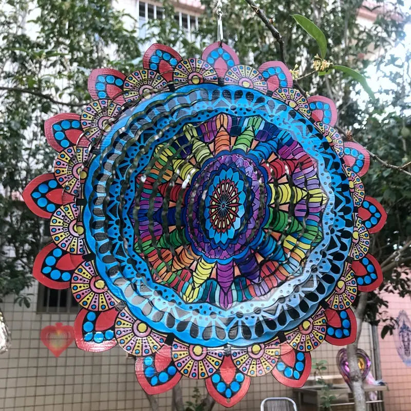 3D Wind Chime for Garden – Mesmerizing Motion & Elegant Outdoor Decor