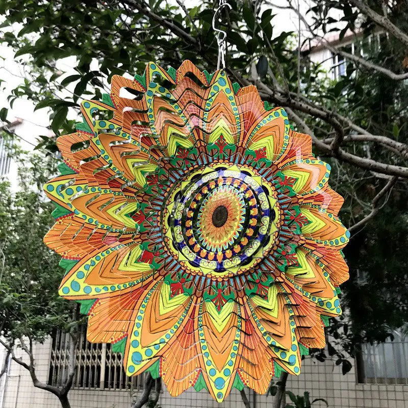 3D Wind Chime for Garden – Mesmerizing Motion & Elegant Outdoor Decor