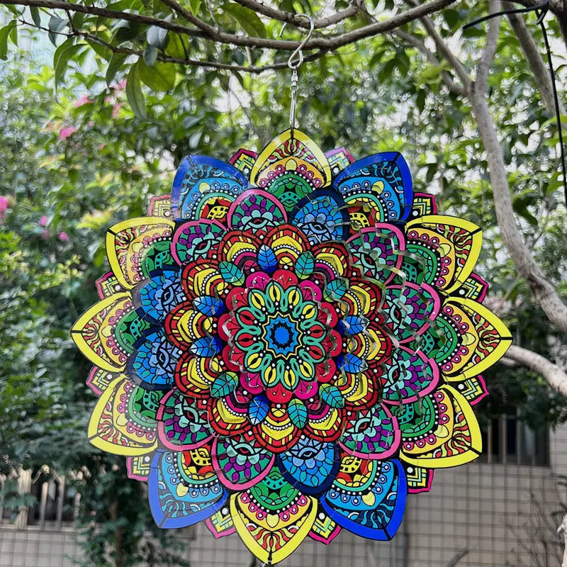 3D Wind Chime for Garden – Mesmerizing Motion & Elegant Outdoor Decor