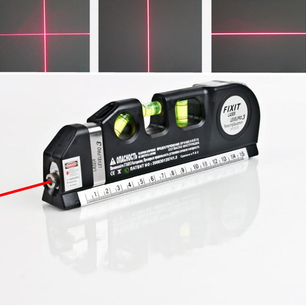 4-in-1 Laser Level and Measuring Tool