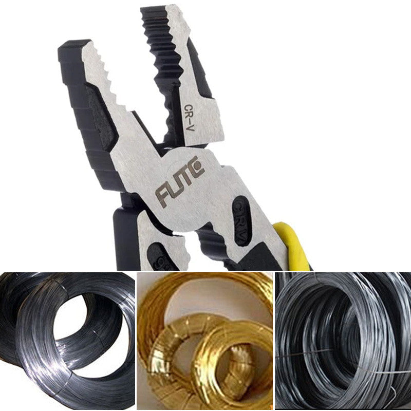 4-in-1 Lineman Pliers – Strip, Crimp, Cut & Grip