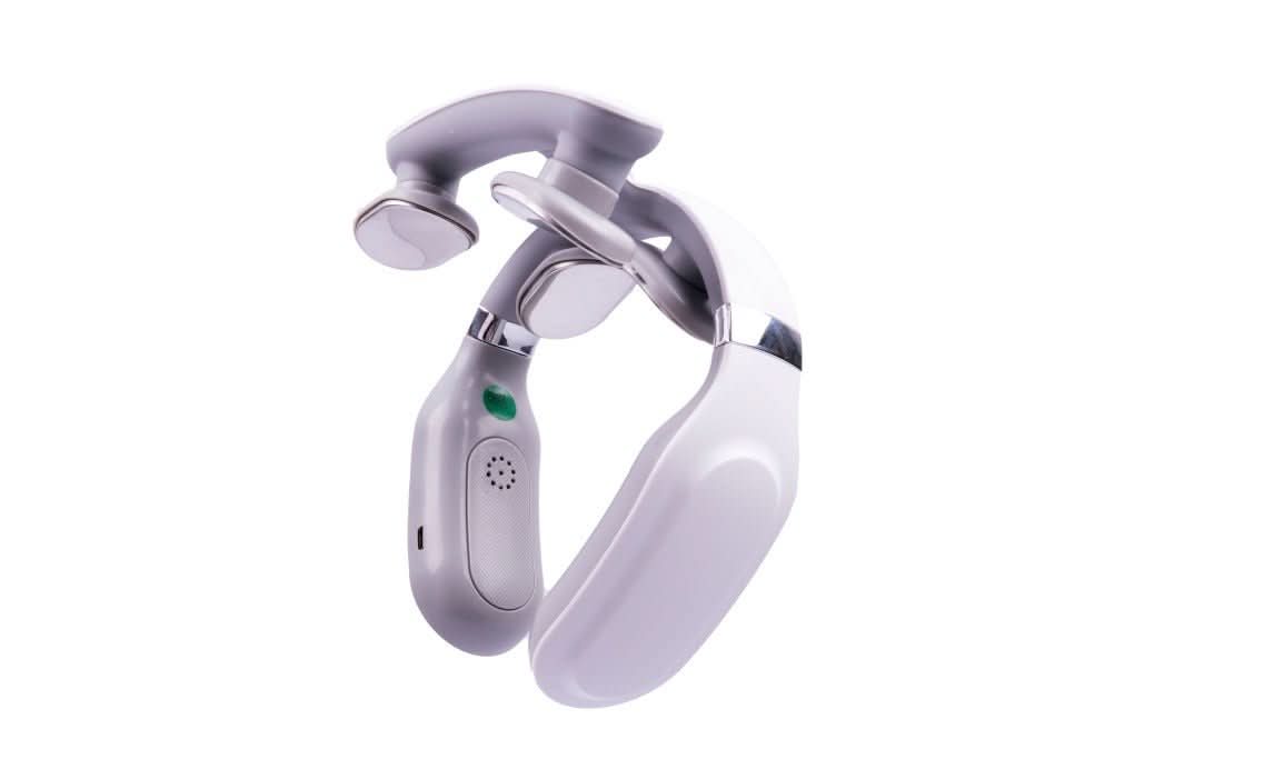 4-in-1 Neck Massager with Heat & Vibration