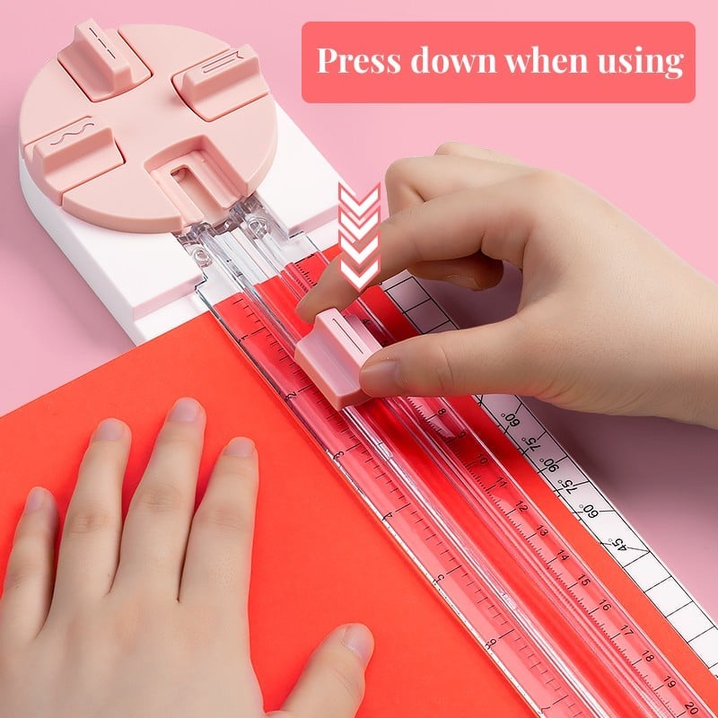 4-in-1 Paper Cutter with Multiple Blade Options