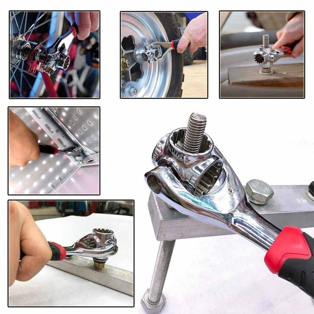 48-in-1 Universal Socket Wrench Set