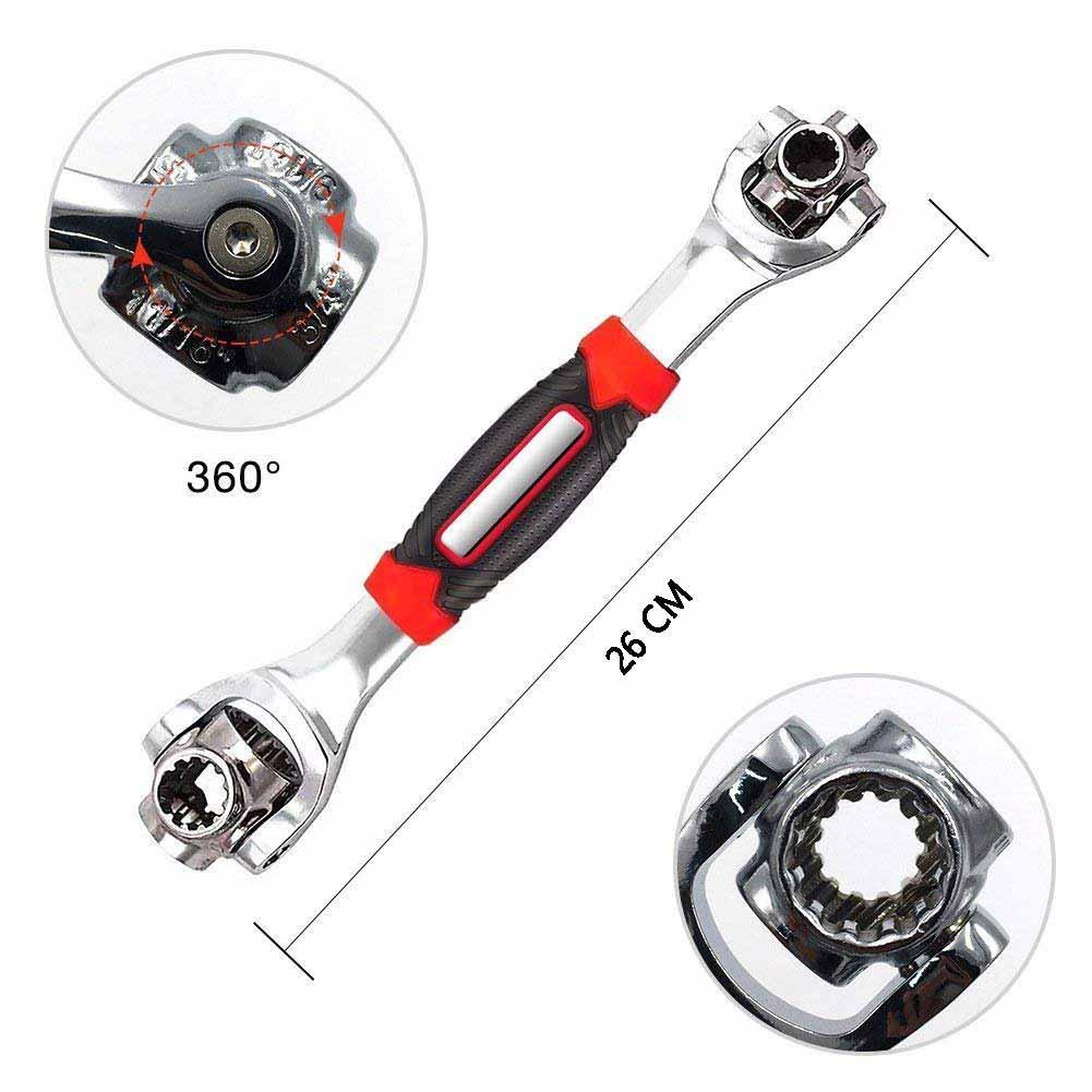 48-in-1 Universal Socket Wrench Set