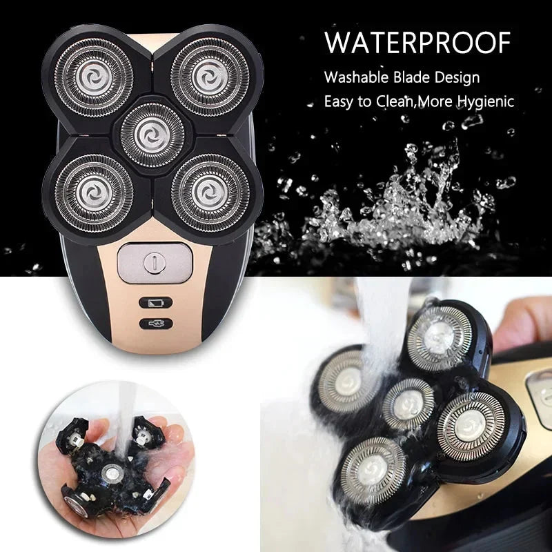 5-in-1 Multifunctional 4D Electric Shaver