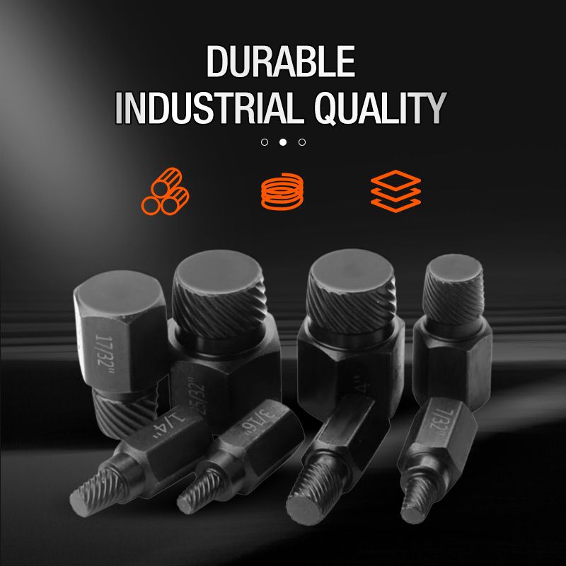 5-Piece Screw and Bolt Extractor Set
