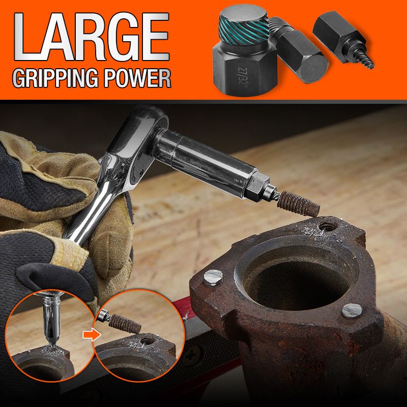 5-Piece Screw and Bolt Extractor Set