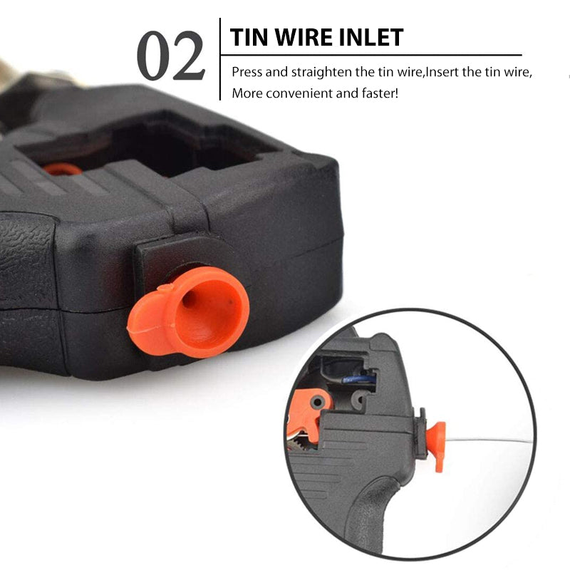 60W Soldering Iron with Detachable Stand