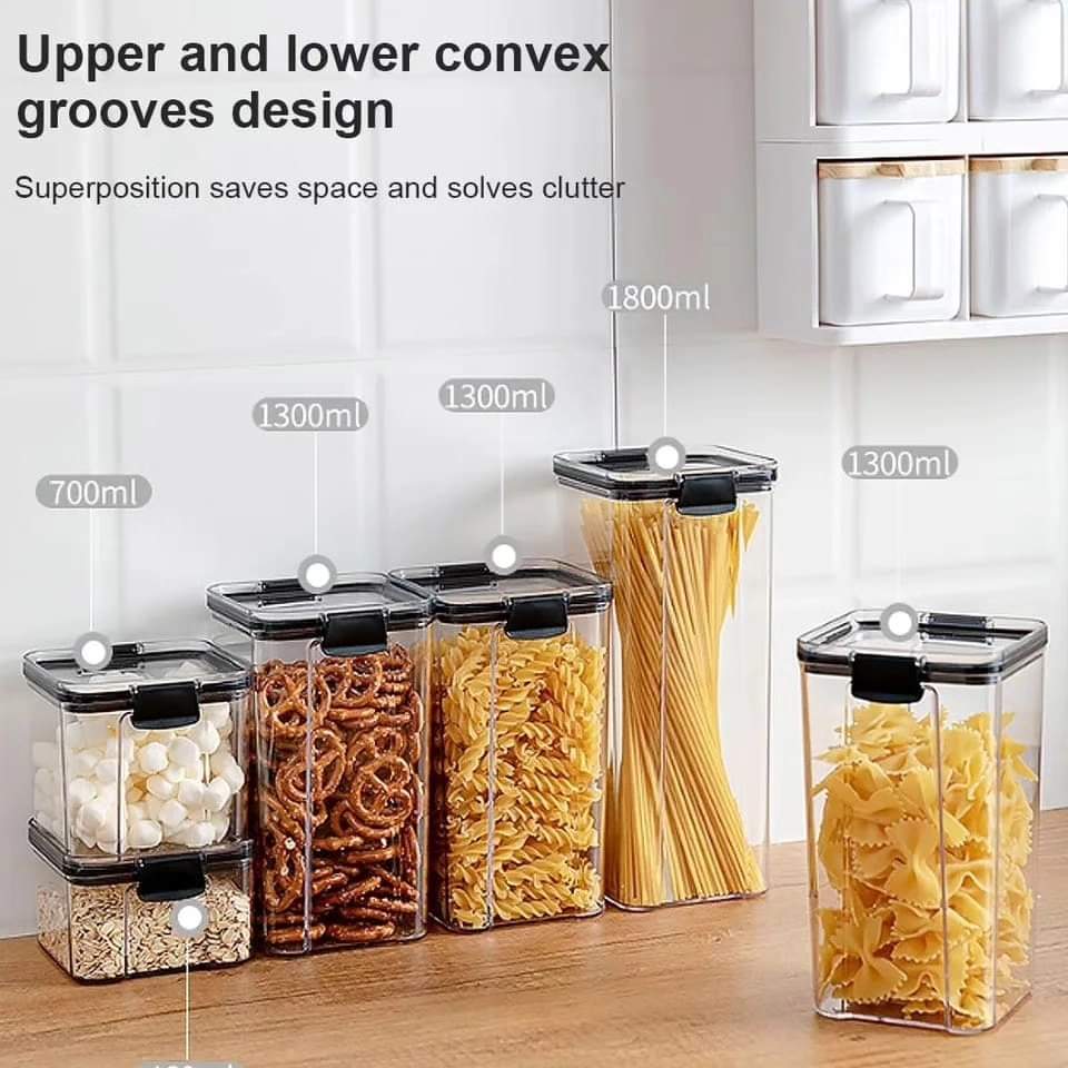 8-Piece Airtight Food Storage Container Set