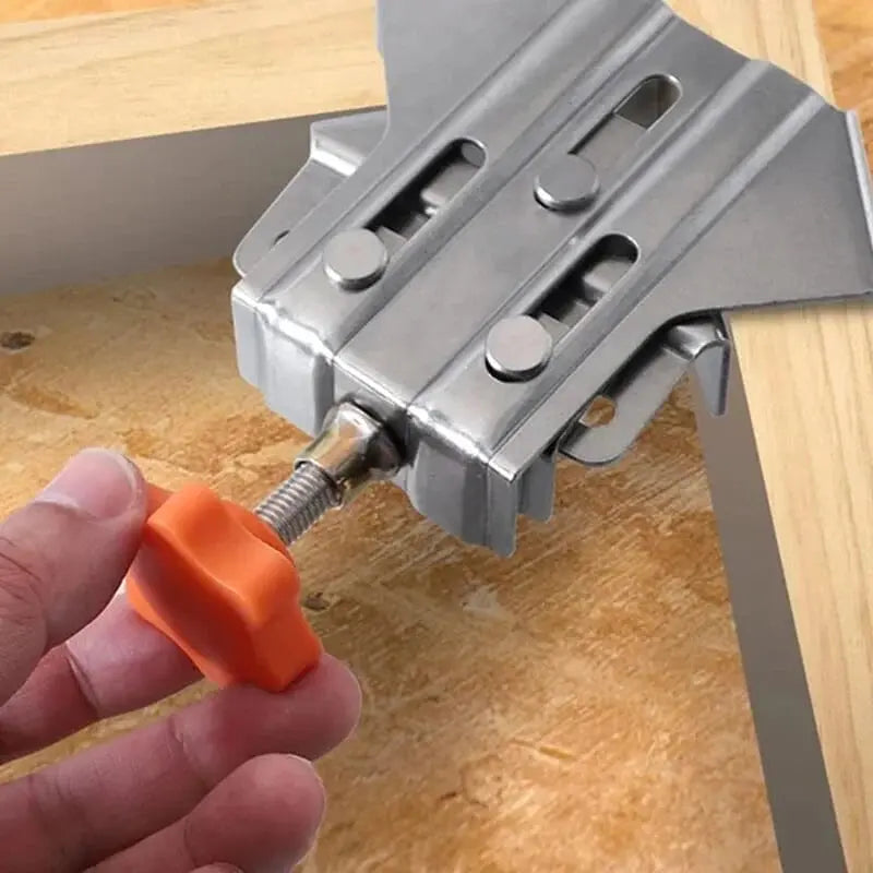 90° Woodworking Angle Clamps – Sturdy & Flexible Corner Tool