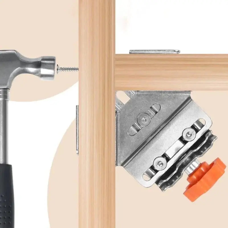 90° Woodworking Angle Clamps – Sturdy & Flexible Corner Tool