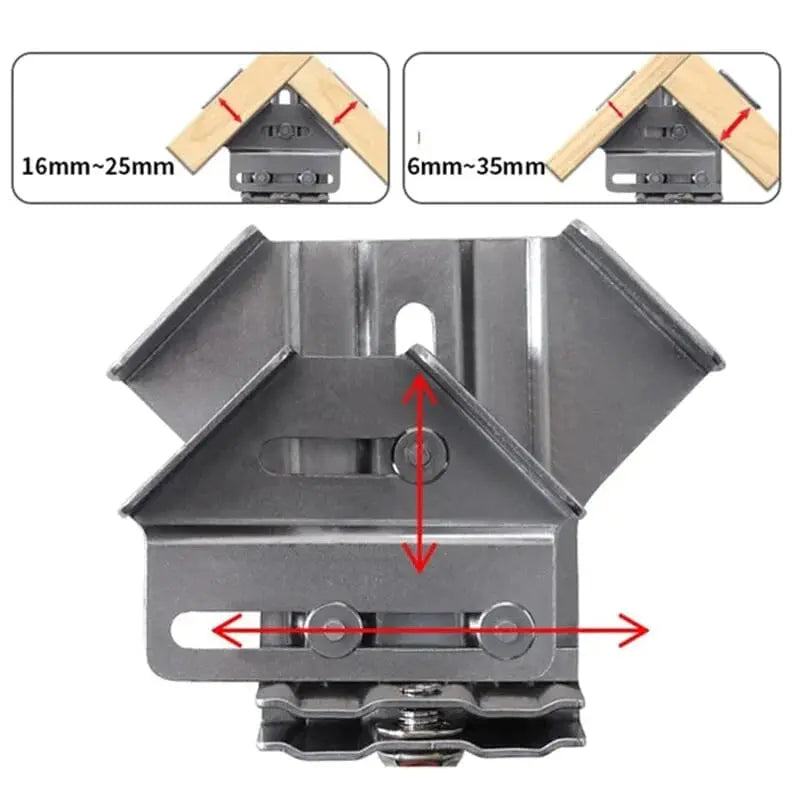90° Woodworking Angle Clamps – Sturdy & Flexible Corner Tool