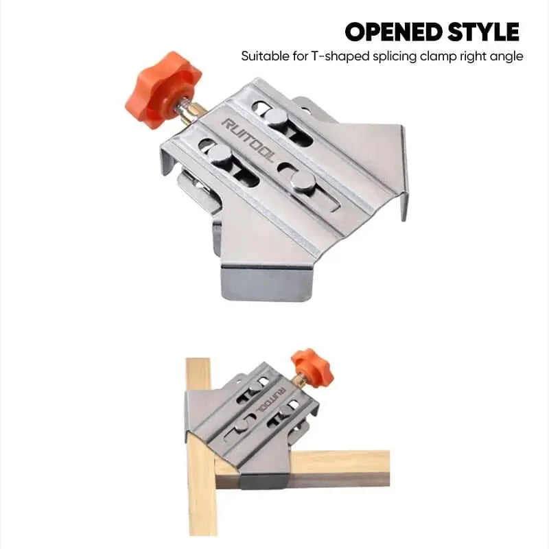 90° Woodworking Angle Clamps – Sturdy & Flexible Corner Tool