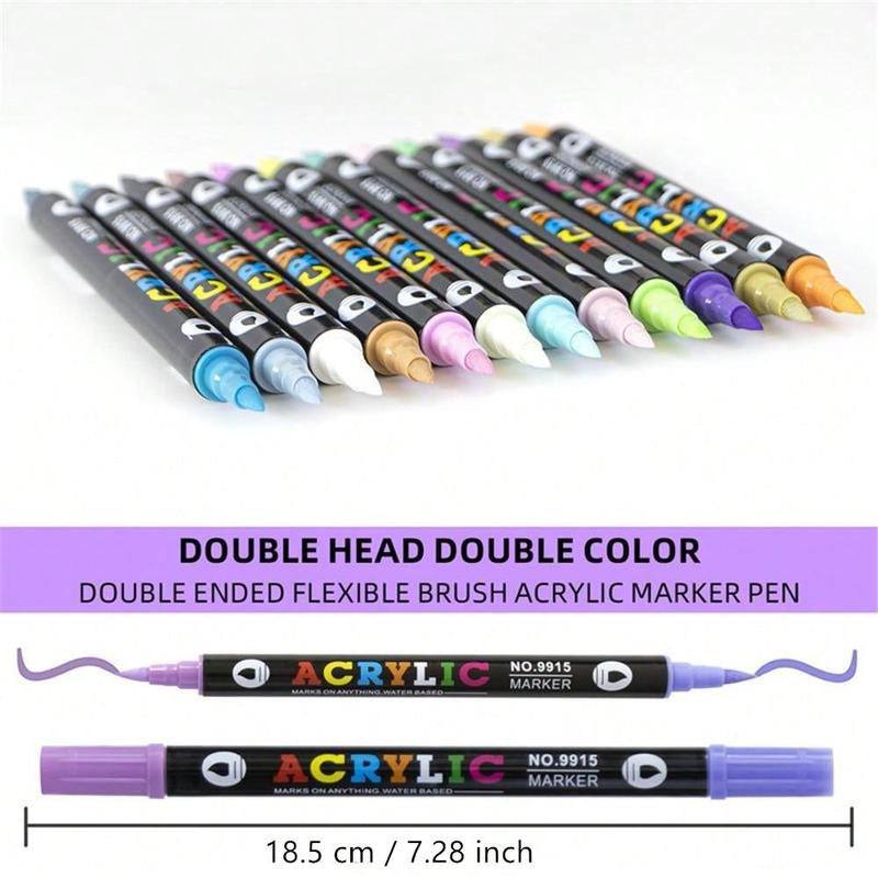 Acrylic Paint Marker Pens Set