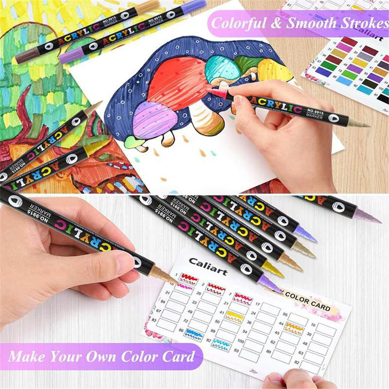 Acrylic Paint Marker Pens Set
