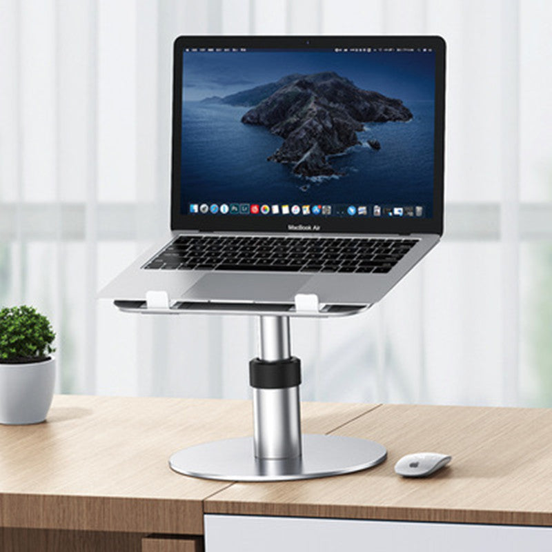 Adjustable Laptop Stand with 360° Rotation for Home & Office