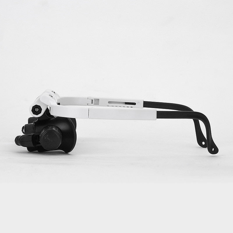 Adjustable LED Magnifying Glasses for Precision Work and Hobbies