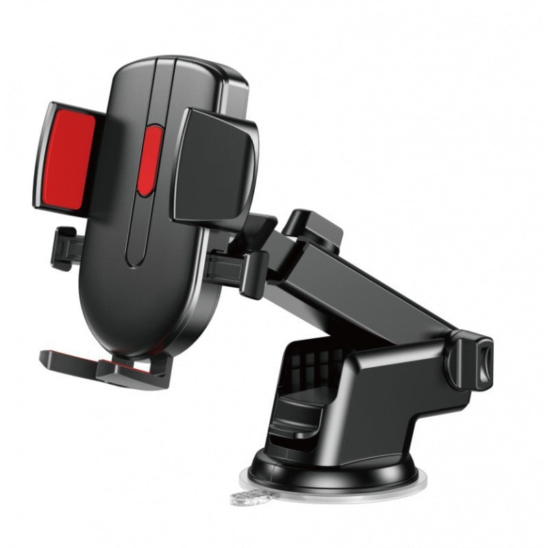 Adjustable Telescopic Universal Car Phone Holder with 360° Rotation and Strong Suction