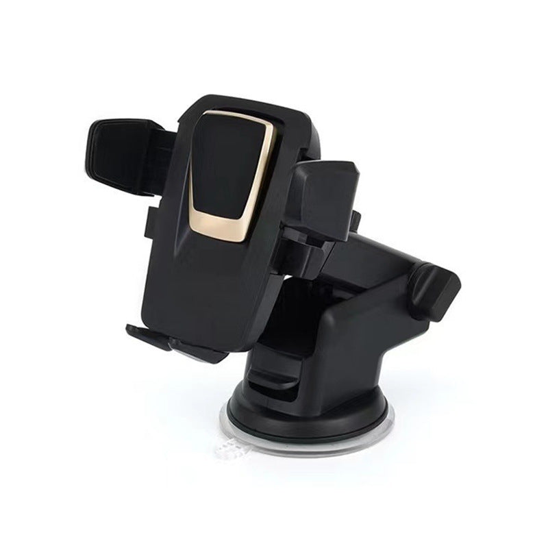 Adjustable Telescopic Universal Car Phone Holder with 360° Rotation and Strong Suction