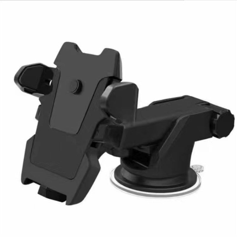 Adjustable Telescopic Universal Car Phone Holder with 360° Rotation and Strong Suction