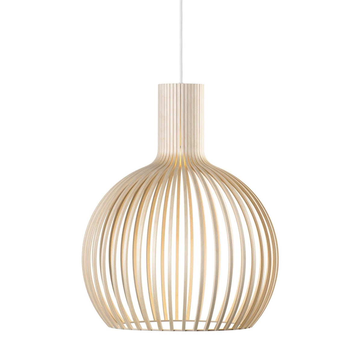 Adjustable Wooden Pendant Light Vintage LED Lighting