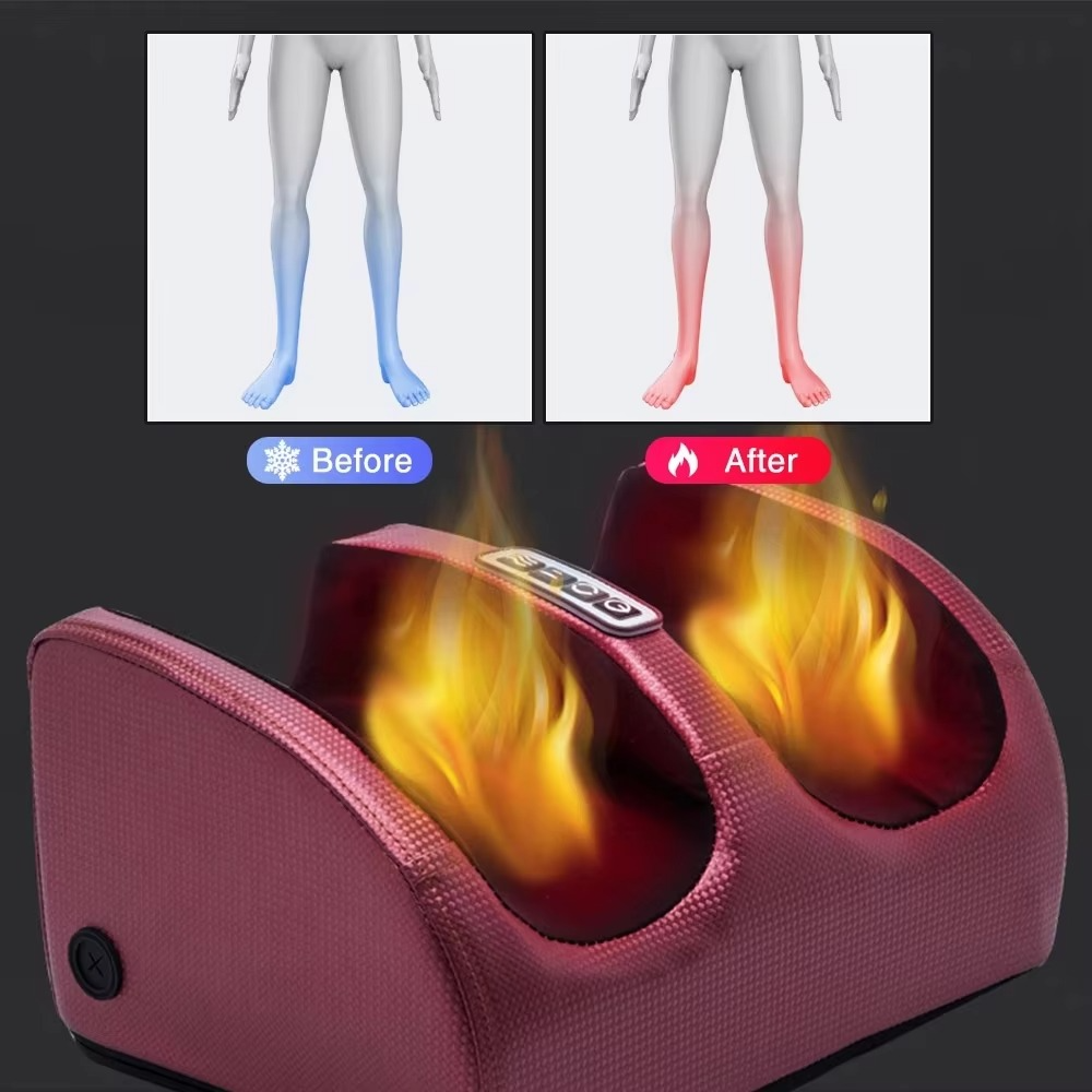 Advanced Shiatsu Foot Massager with Heat Therapy and Deep Kneading