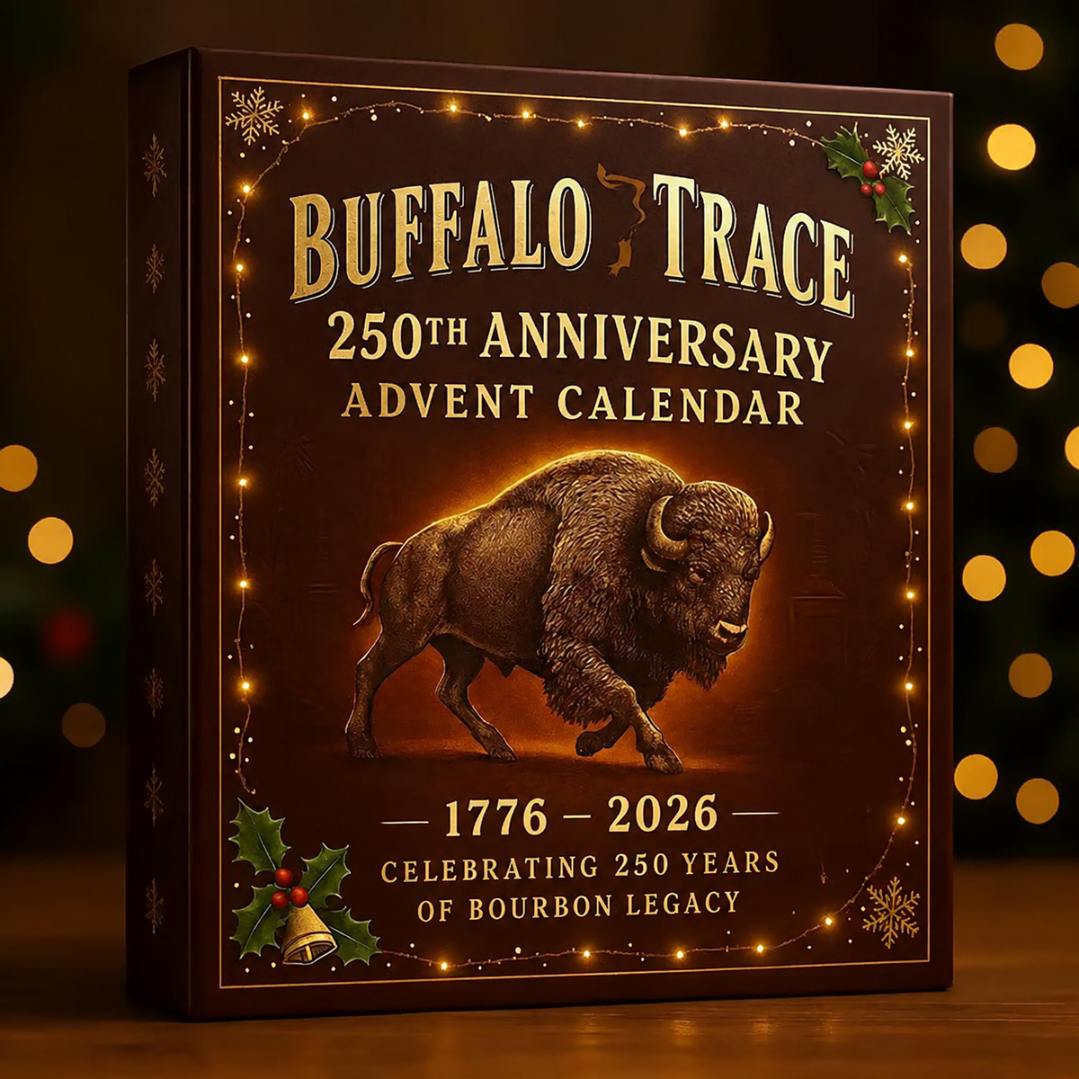 Advent Calendar Whiskey Bourbon Countdown Gift Ornaments