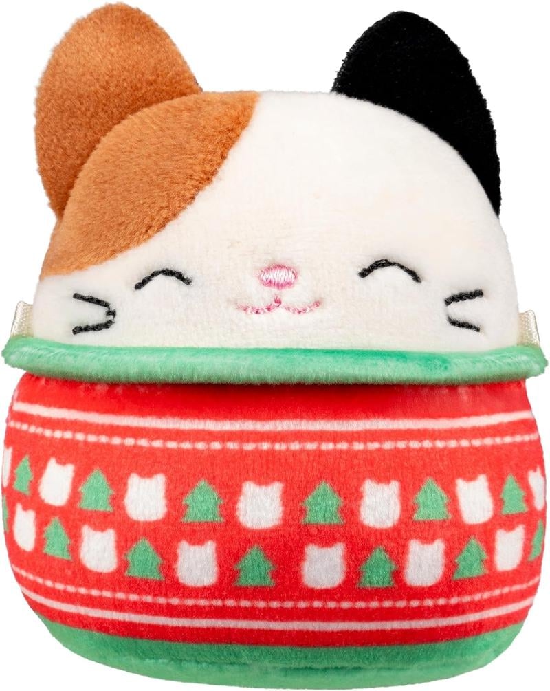 Advent Calendar with 24 Mini Christmas Plush Toys