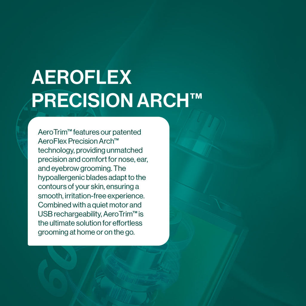 AeroTrim™ Rechargeable Nose Hair Trimmer for Men