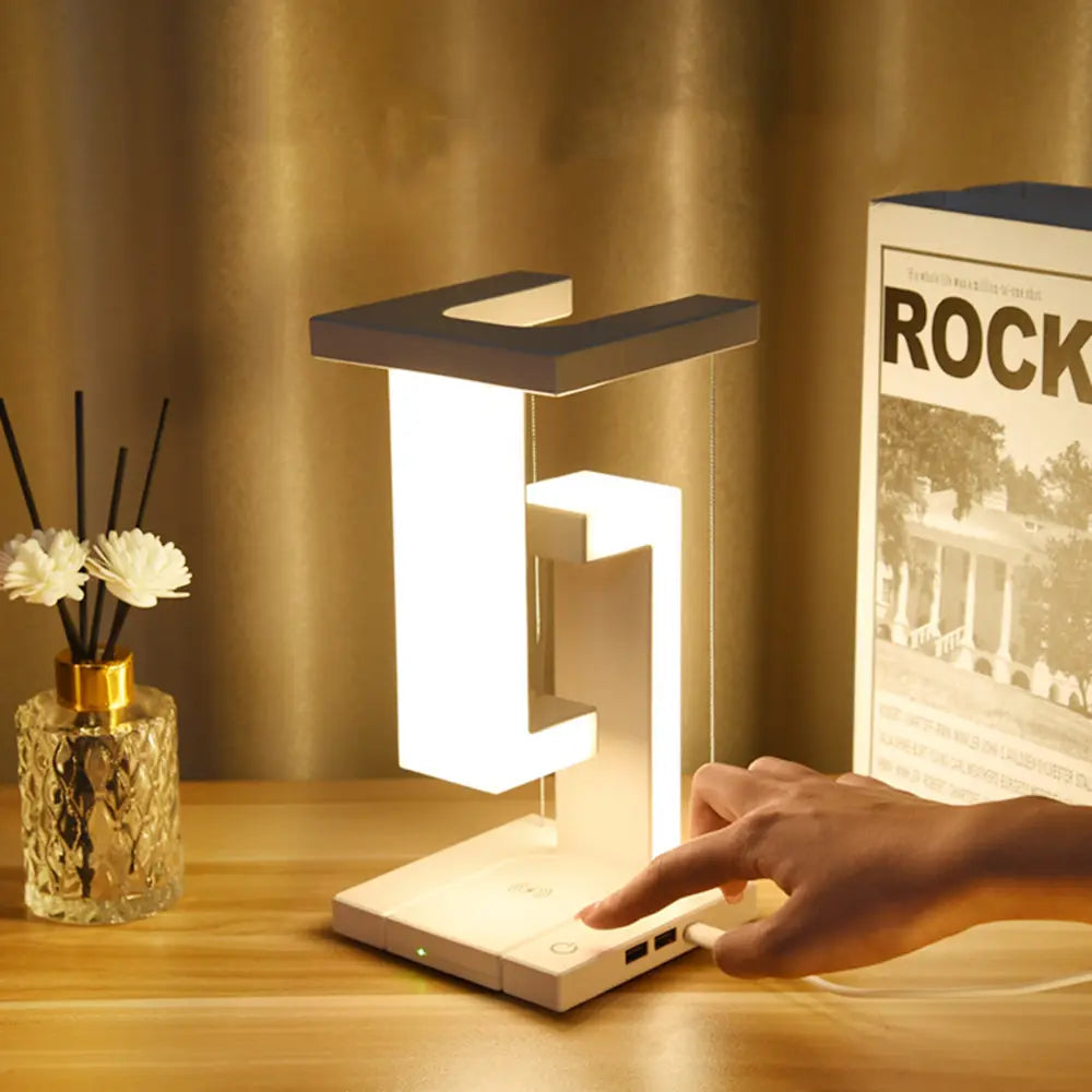 Aetherlight Levitating Wireless Charger Lamp