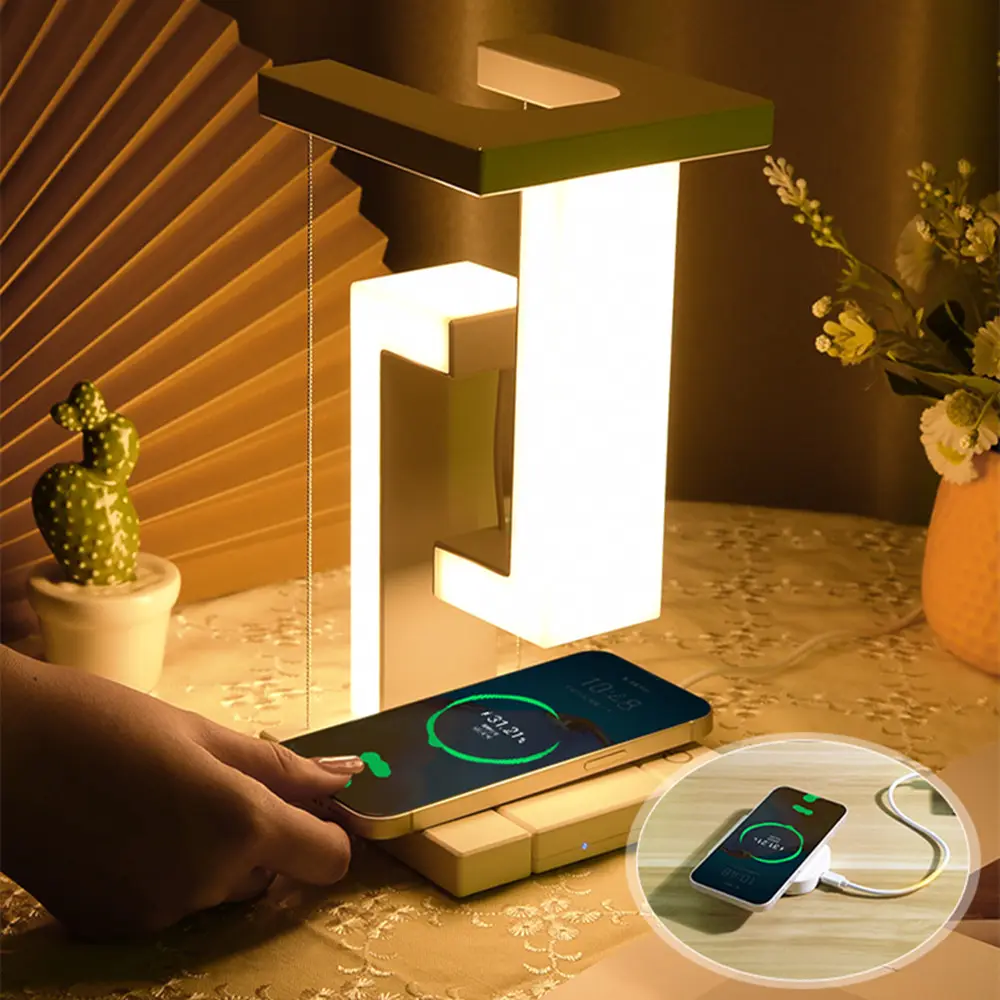 Aetherlight Levitating Wireless Charger Lamp