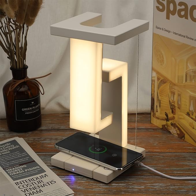 Aetherlight Levitating Wireless Charger Lamp