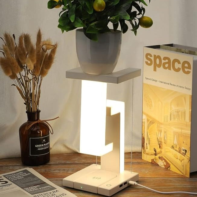 Aetherlight Levitating Wireless Charger Lamp