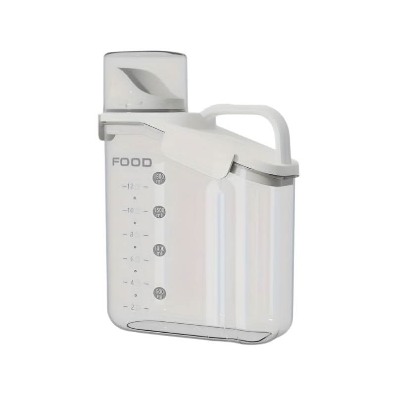Airtight Pet Food Storage Container with Measuring Cup