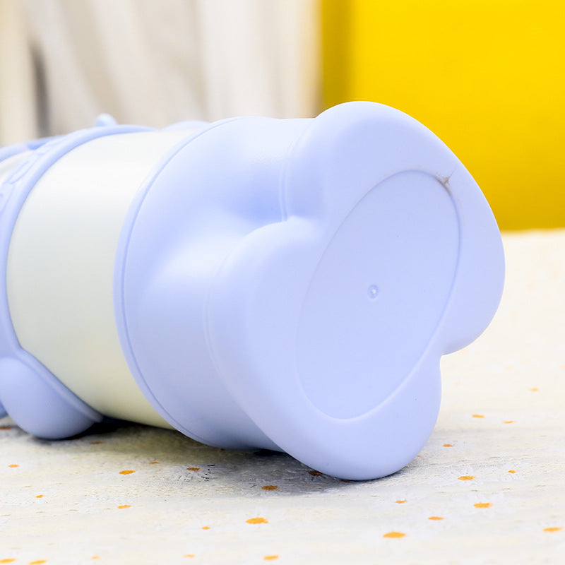 Animal Design Water Bottle with Carrying Strap