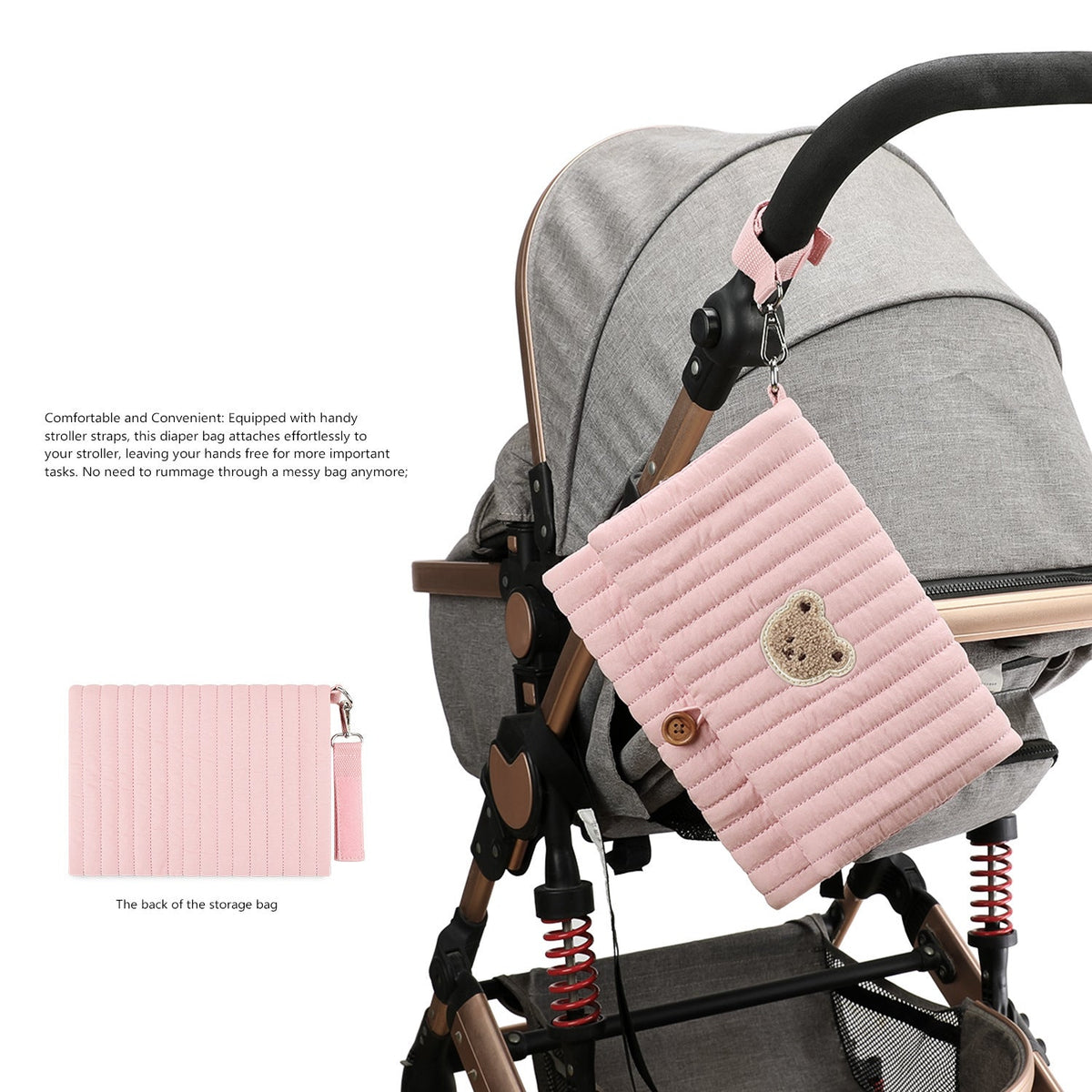 Animal Print Diaper Bag