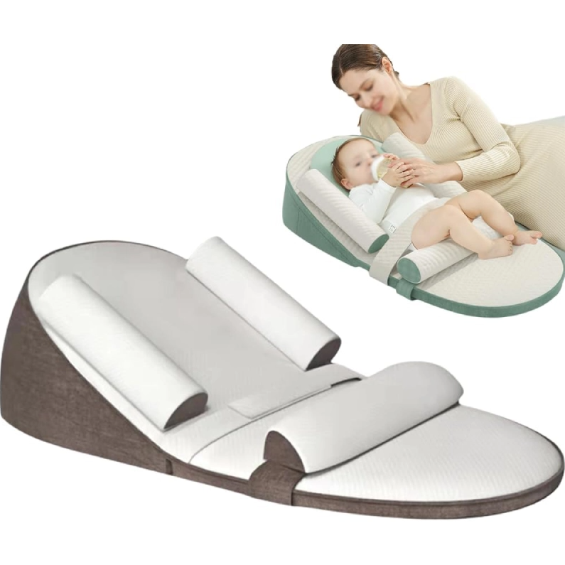 Anti-Reflux Inclined Support for Newborns – Ergonomic Side Wedge Pillow
