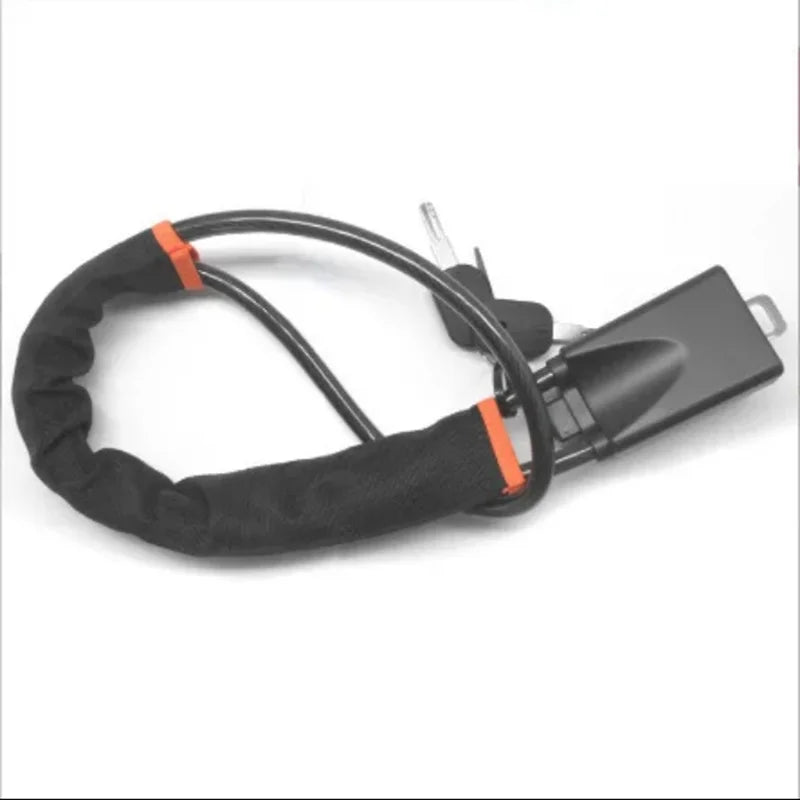 Anti-Theft Steering Wheel Lock with Seat Belt Buckle