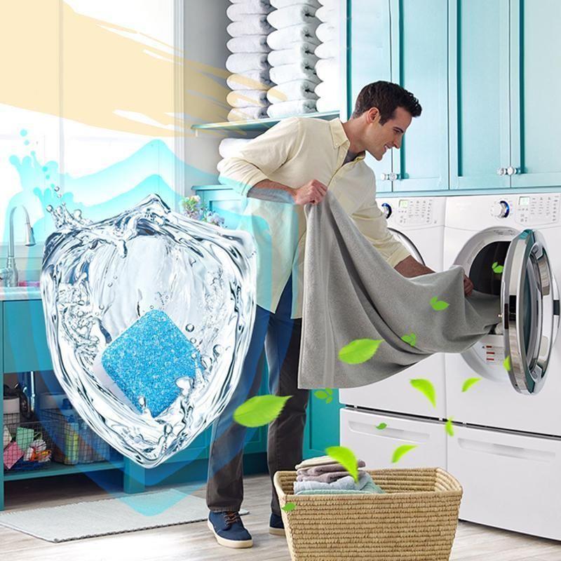 Antibacterial Washing Machine Cleaner Tablets