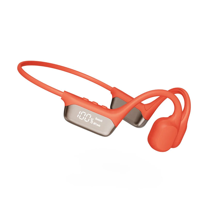 AquaSound Waterproof Bone Conduction Headphones – Bluetooth 5.4 & 32GB MP3