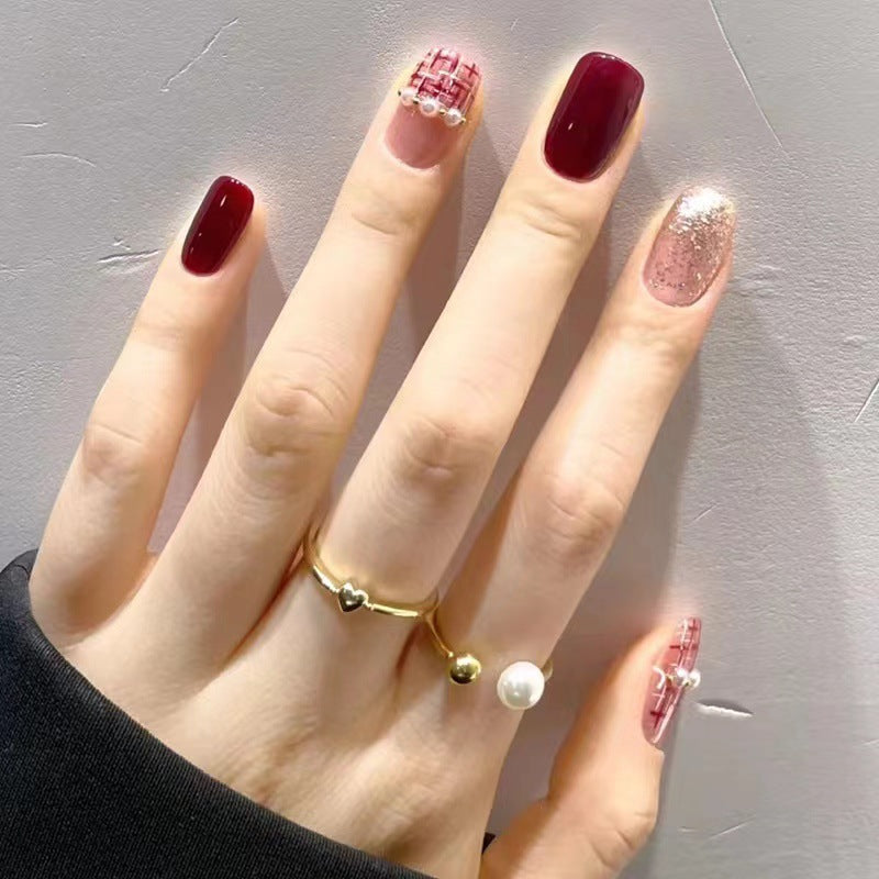 Artfully Designed Press-On Nails