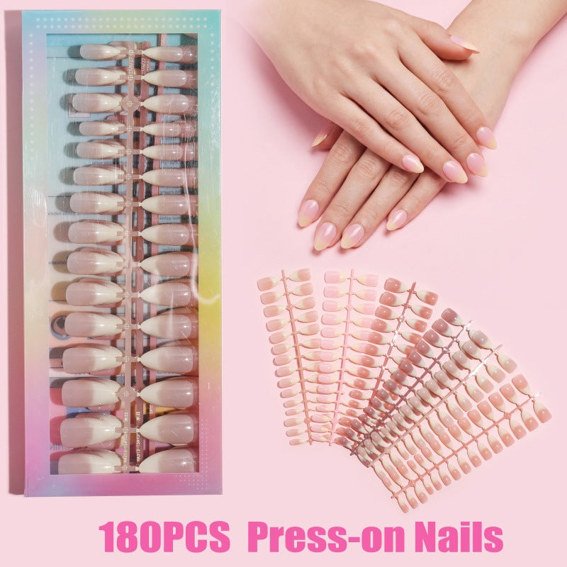 Artistic Acrylic Press-On Nails