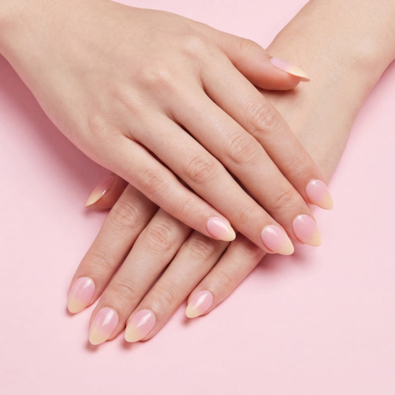 Artistic Acrylic Press-On Nails