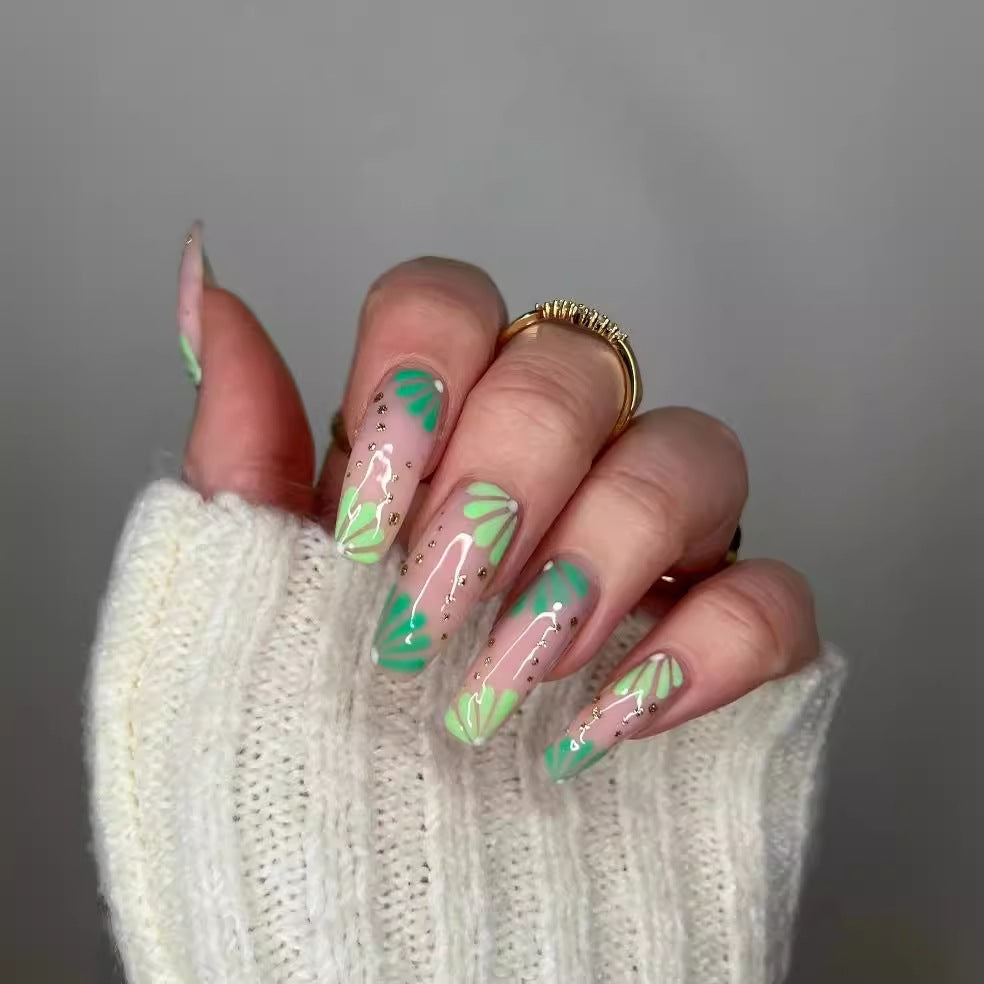 Artistic Floral Nail Art Set