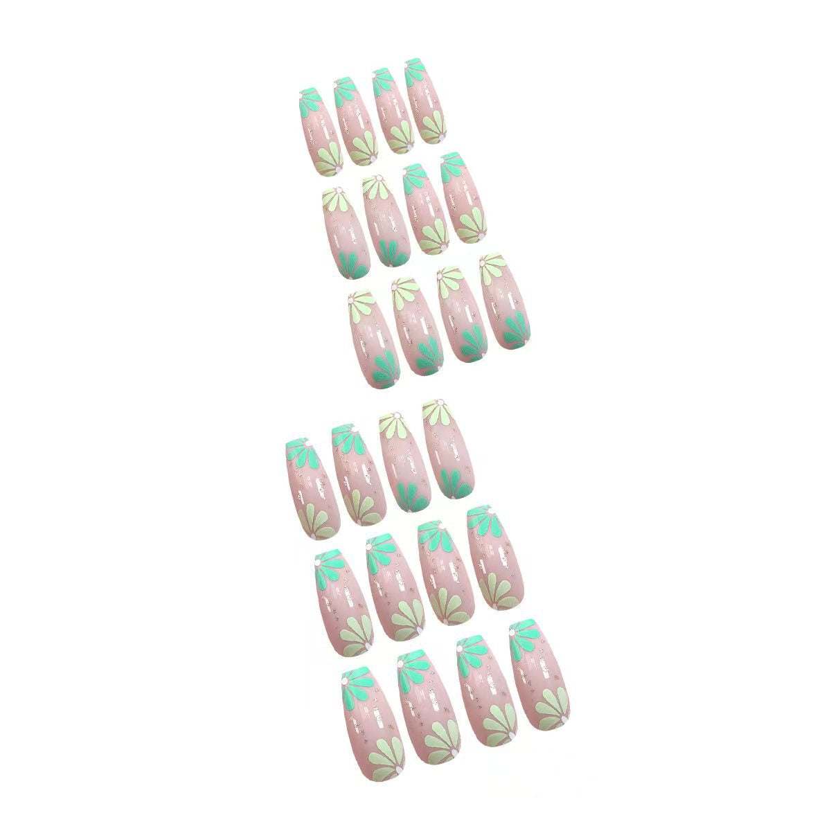 Artistic Floral Nail Art Set