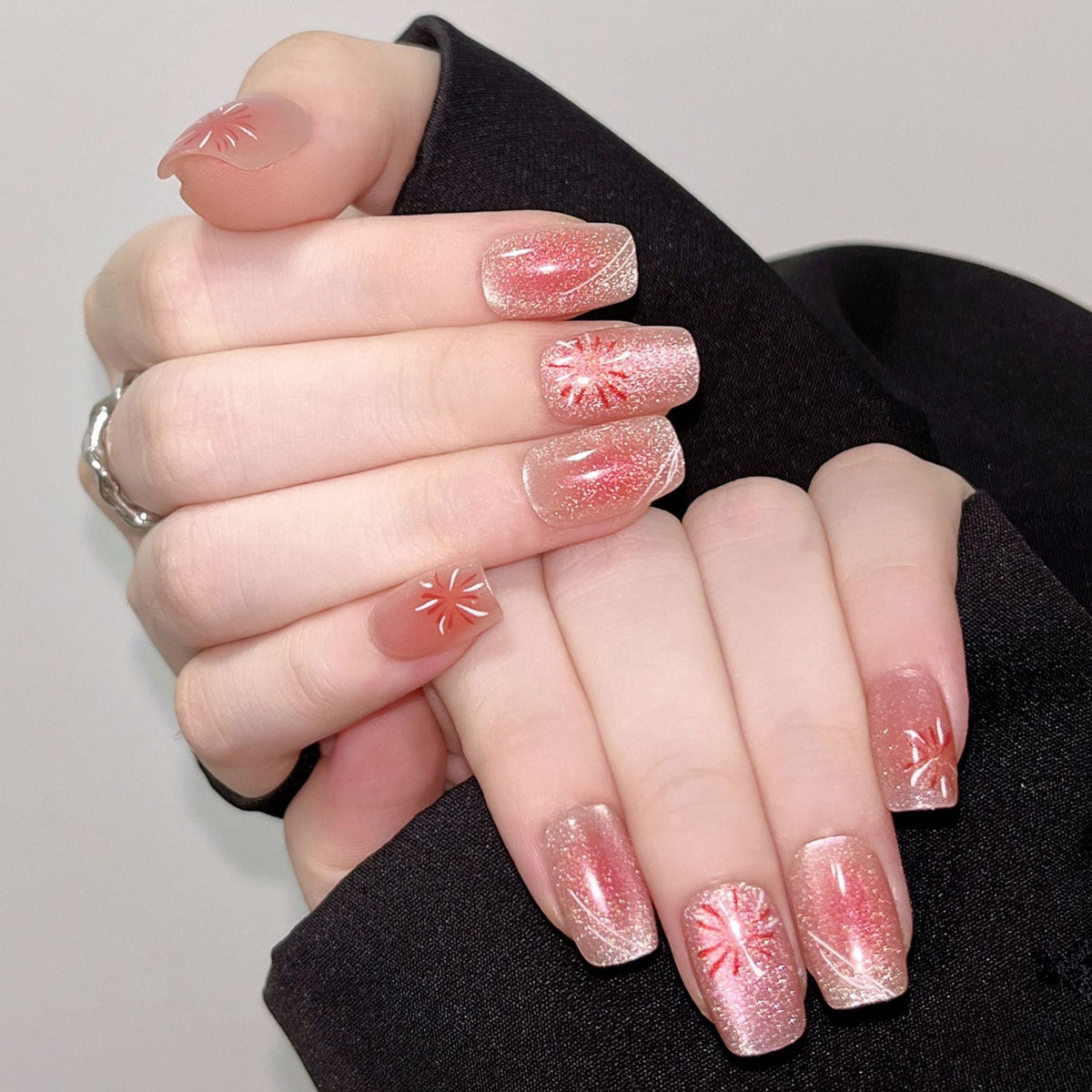 Artistic Gel Press-On Nails
