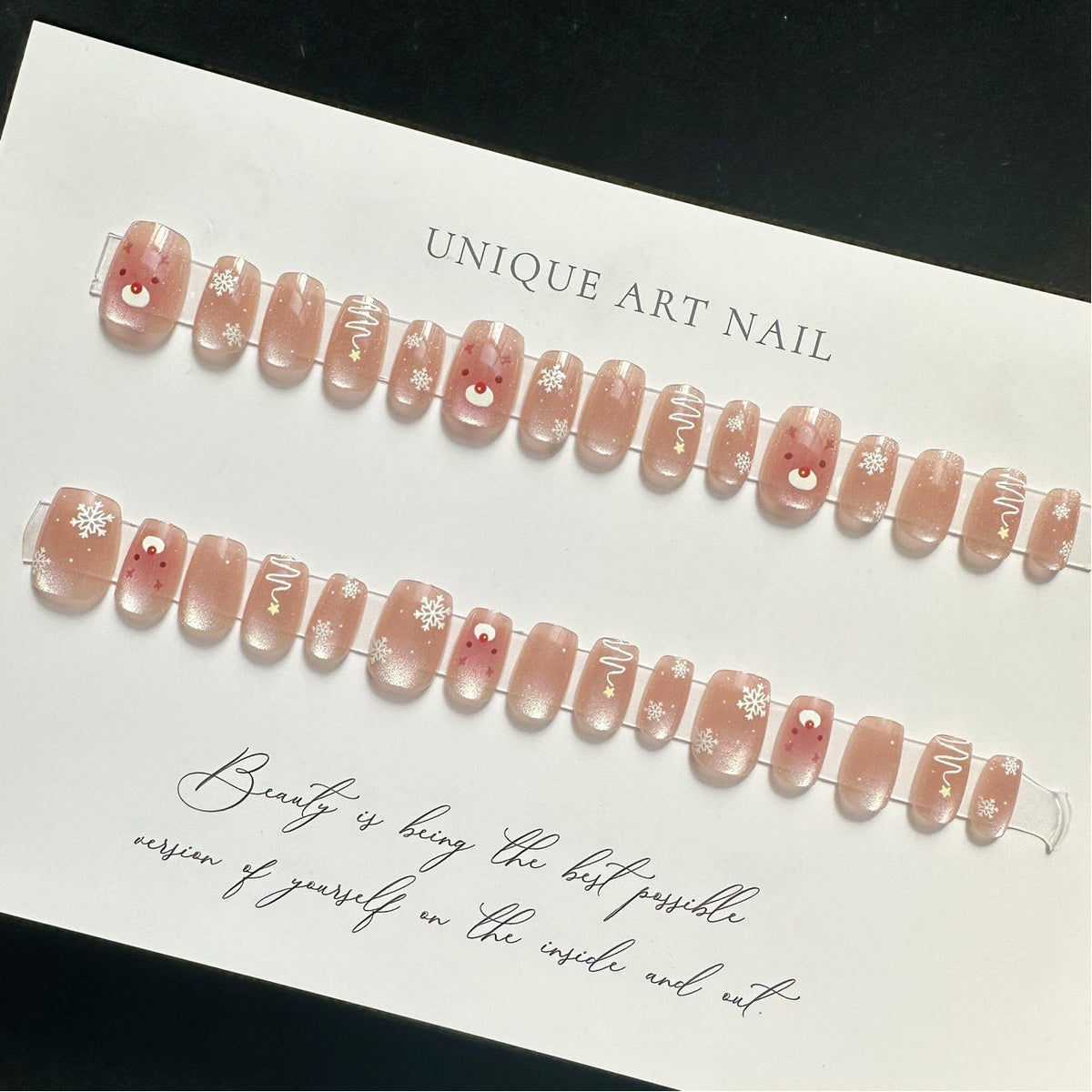 Artistic Gel Press-On Nails