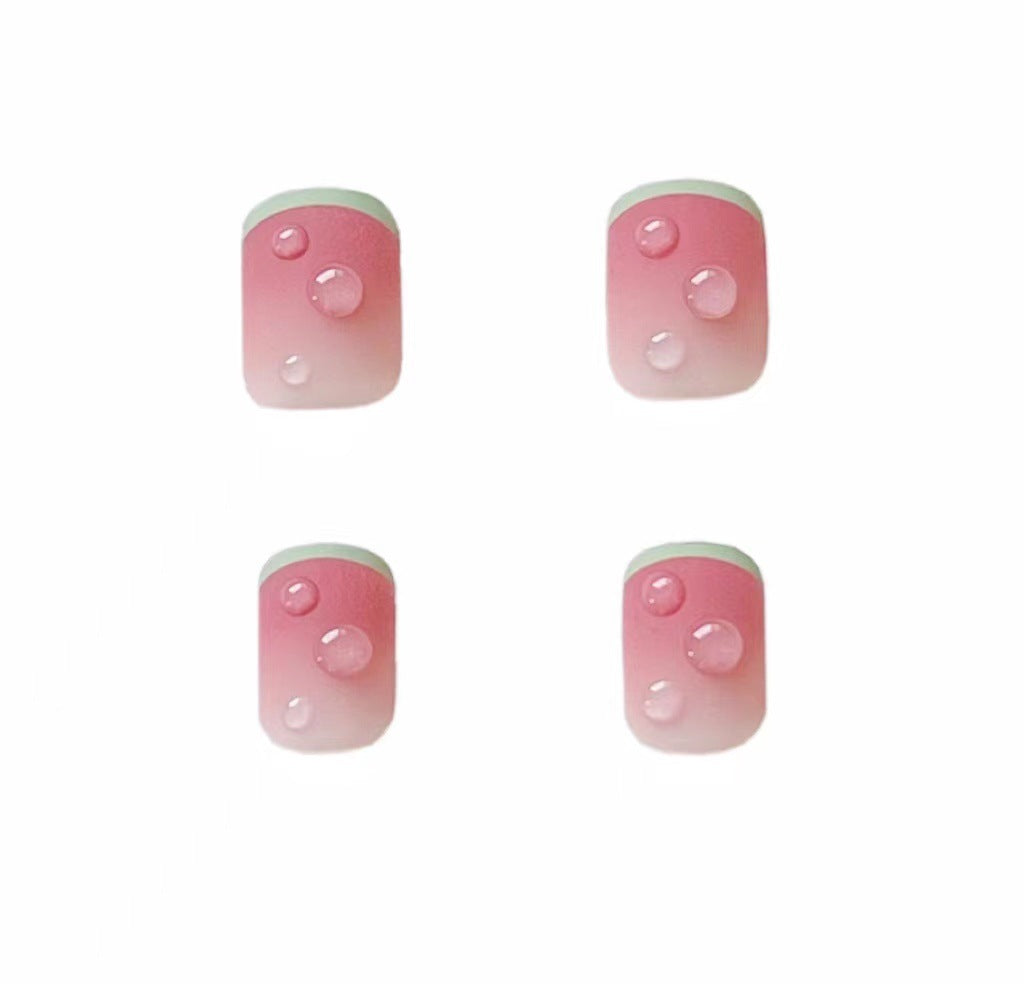 Artistic Gradient Press-On Nails